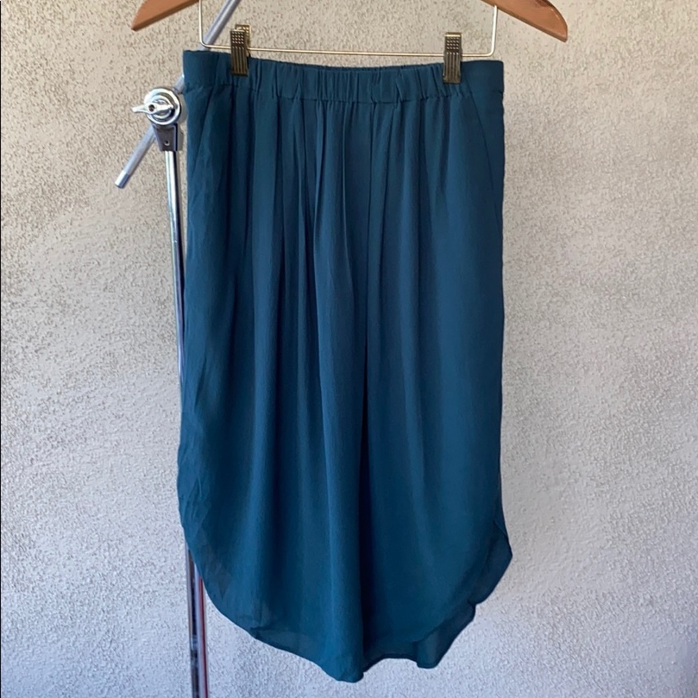 Madewell skirt, dark green with pockets size small